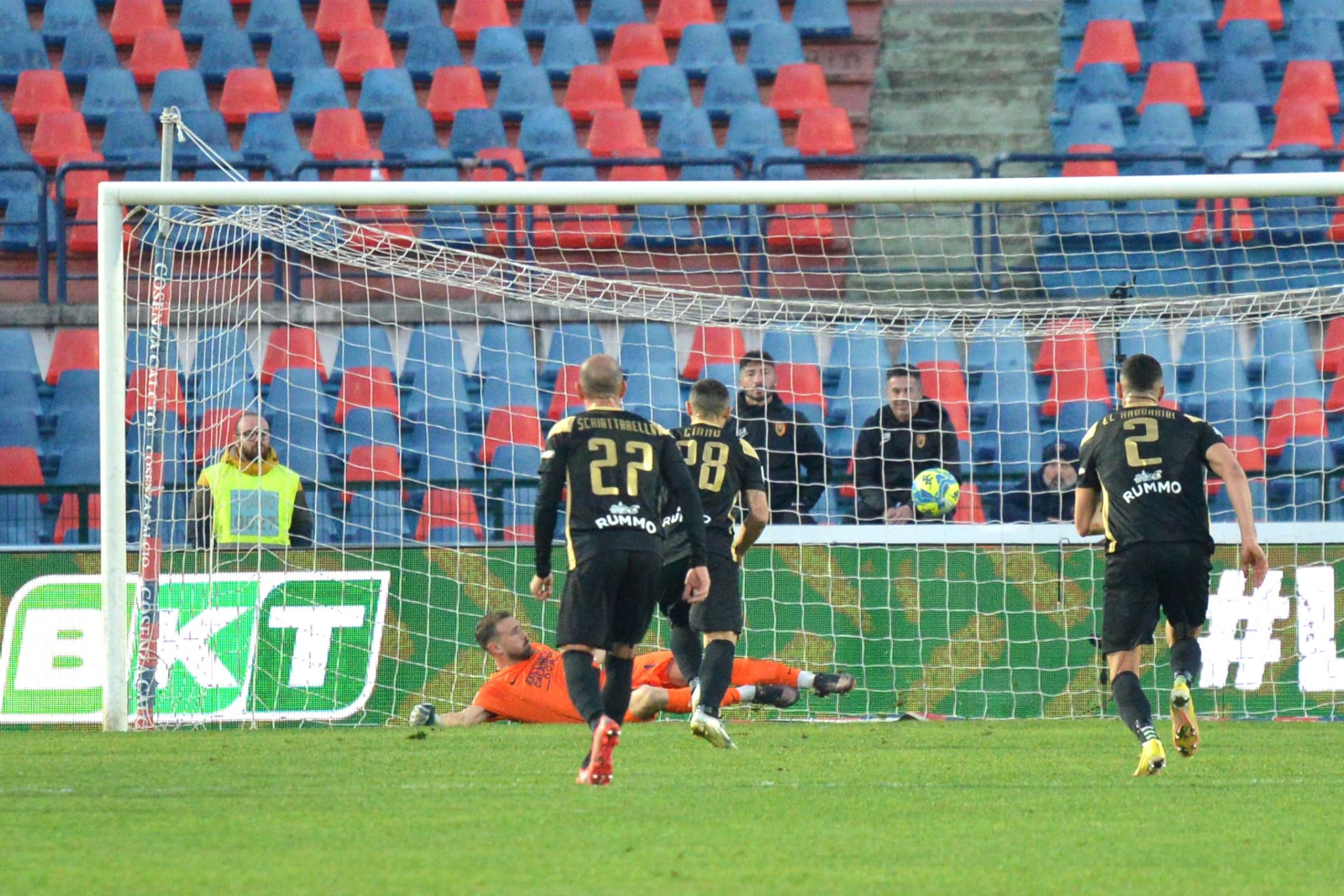 Cosenza-Benevento: 1-1. I giallorossi si fanno rimontare. Così non va!