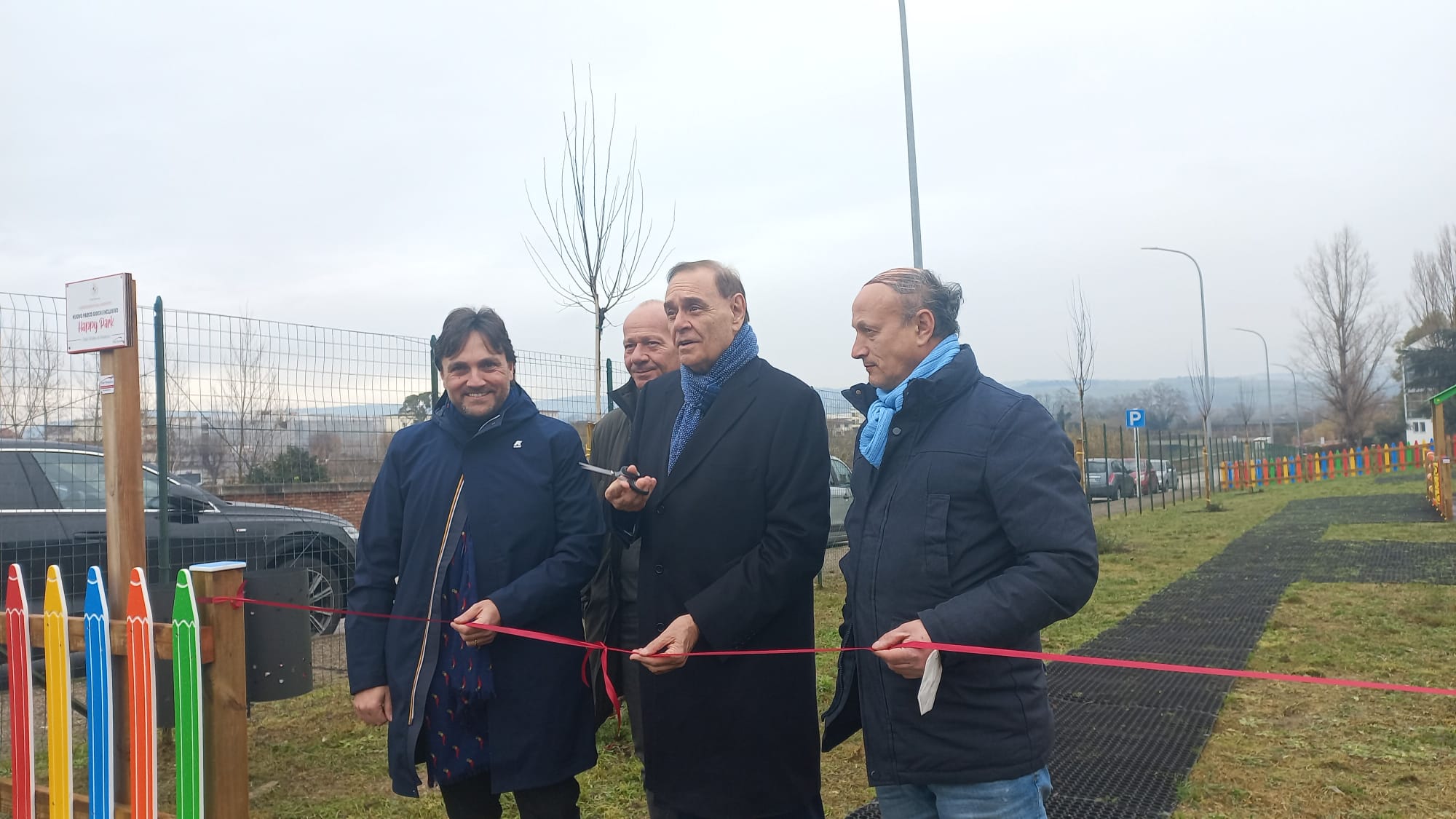 Inaugurato dal sindaco Mastella il nuovo parco giochi a via Vittime di Nassirya