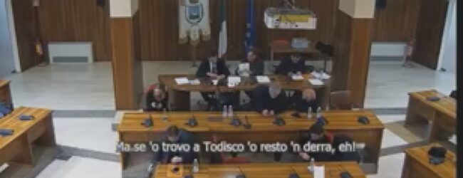 Avellino| Minacce a Todisco in Consiglio comunale, il video con le frasi di Maggio è virale