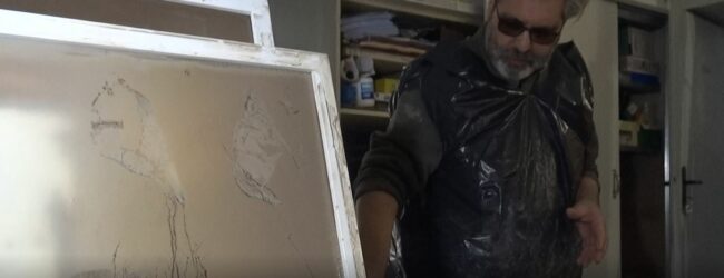 Benevento| Arte sotto al fango, le opere di Arturo Pagano distrutte dalla piena
