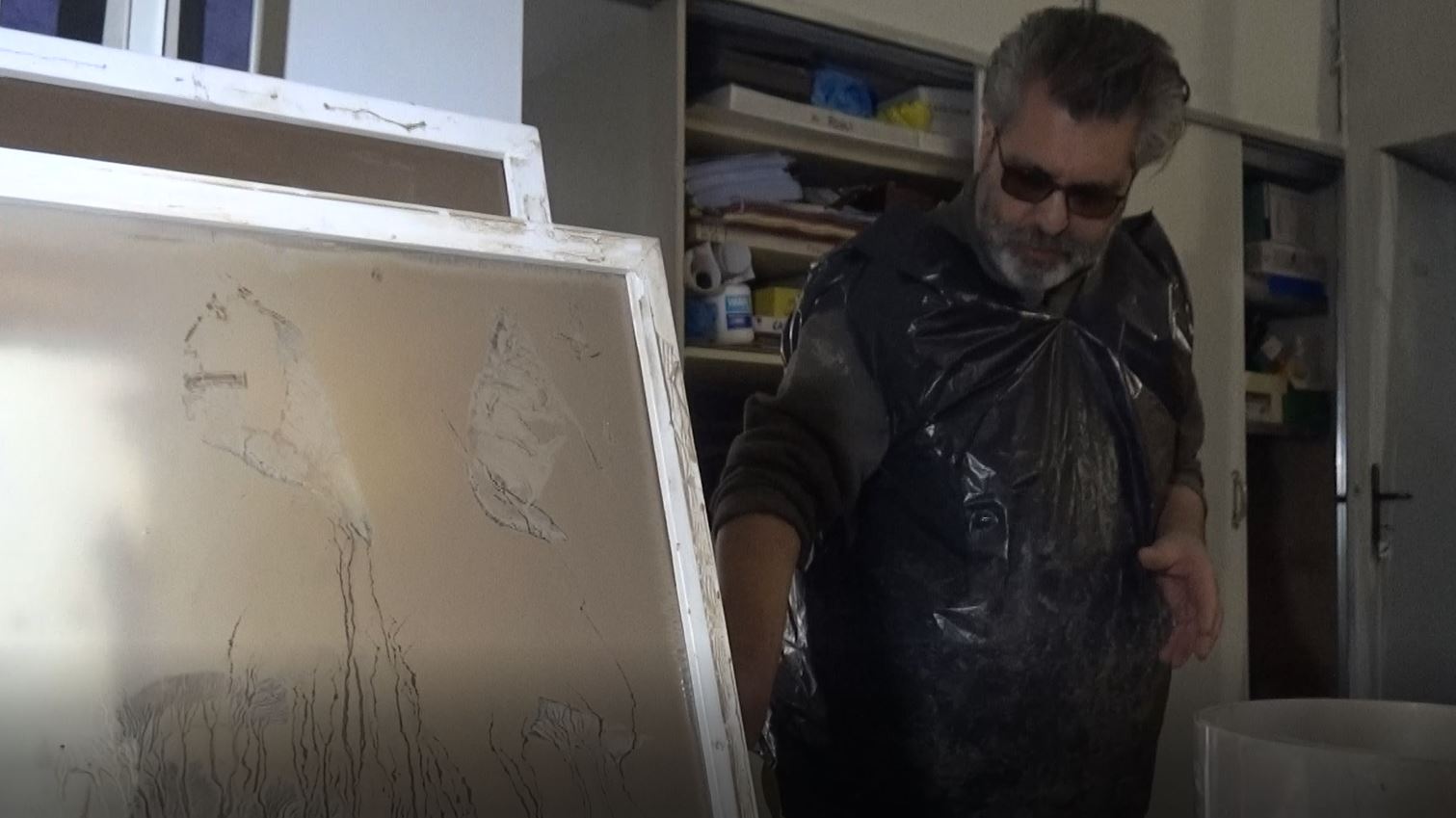 Benevento| Arte sotto al fango, le opere di Arturo Pagano distrutte dalla piena