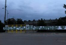 SUGC: solidarietà a Marco Ingino e Titti Festa di Sport Channel per lo striscione esposto dalla Curva Sud