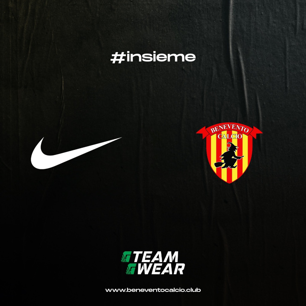 Il Benevento Calcio vestirà Nike fino al 2027
