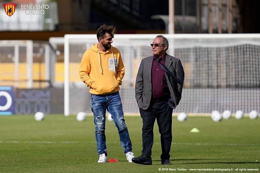 Benevento, Diego Palermo smentisce le voci sull’incarico da direttore sportivo