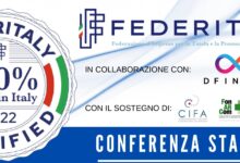 La presentazione del marchio “Federitaly 100% made in Italy” e la partnership con il la Fondazione Dfinity