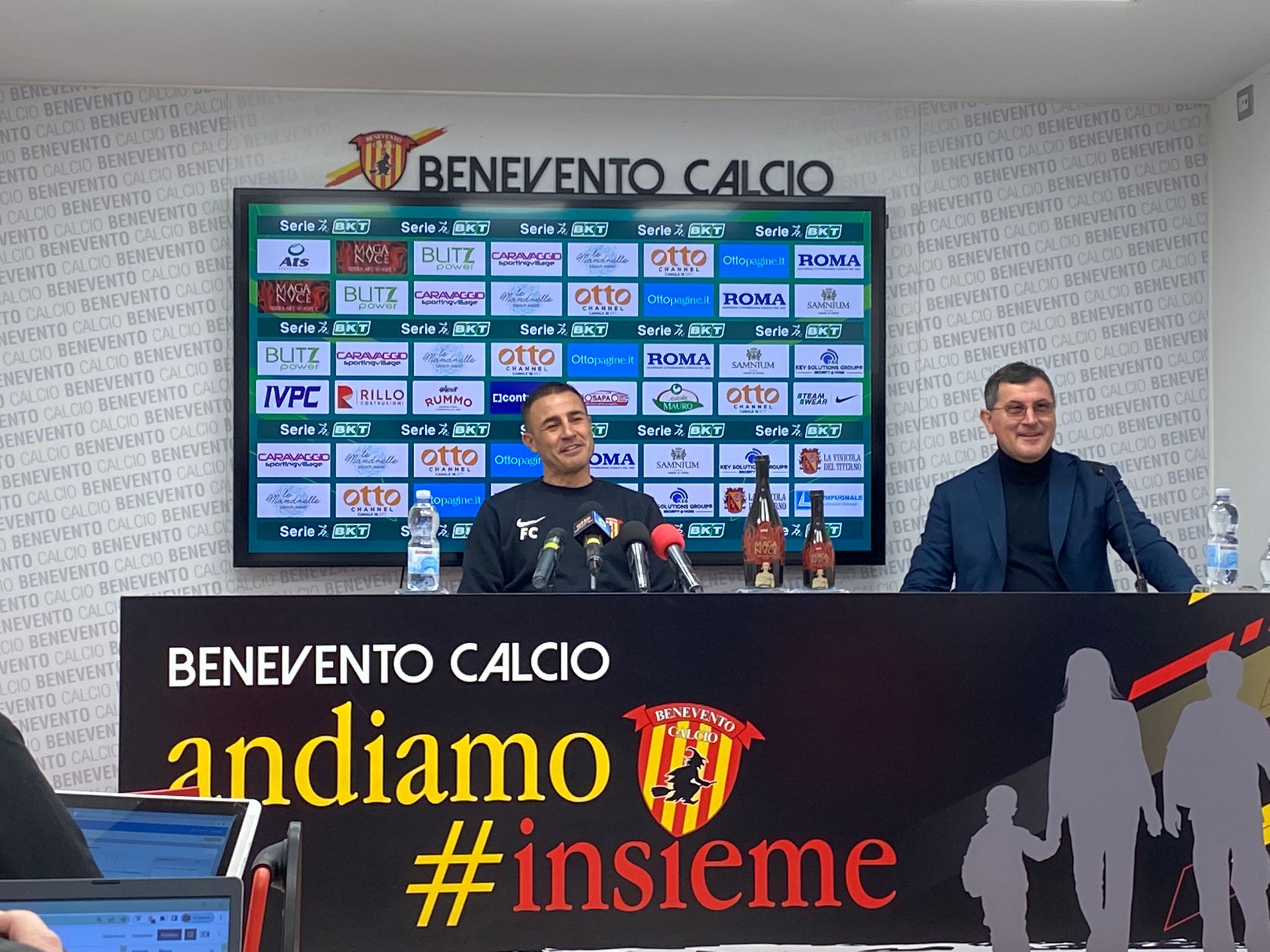 Benevento, Cannavaro ed il suo staff rinunciano al contratto