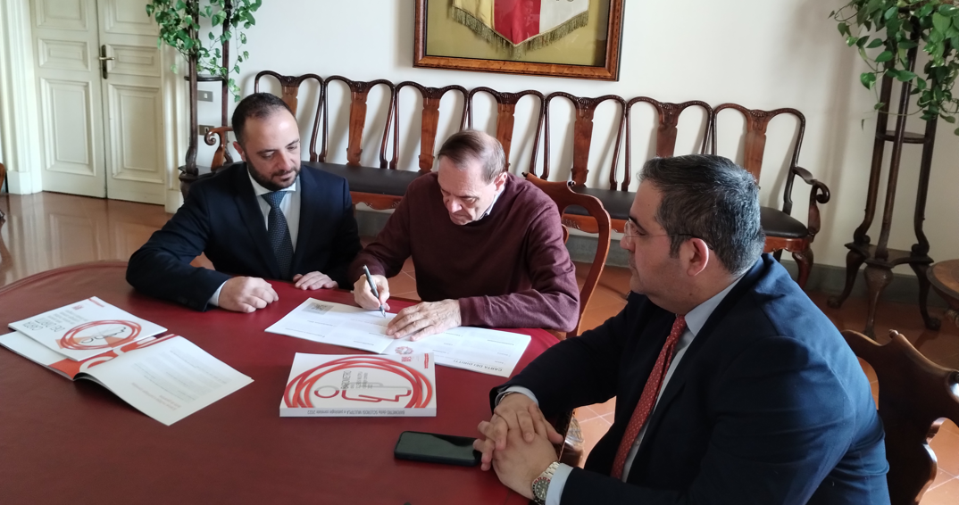 Il sindaco Mastella ha sottoscritto la Carta dei diritti delle persone con sclerosi multipla