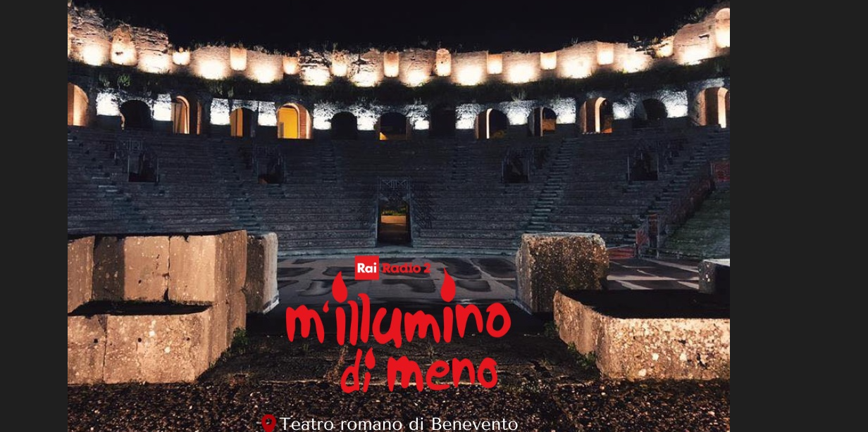 ‘M’illumino di meno’, aderisce anche il Museo archeologico nazionale del Sannio caudino e il Teatro Romano