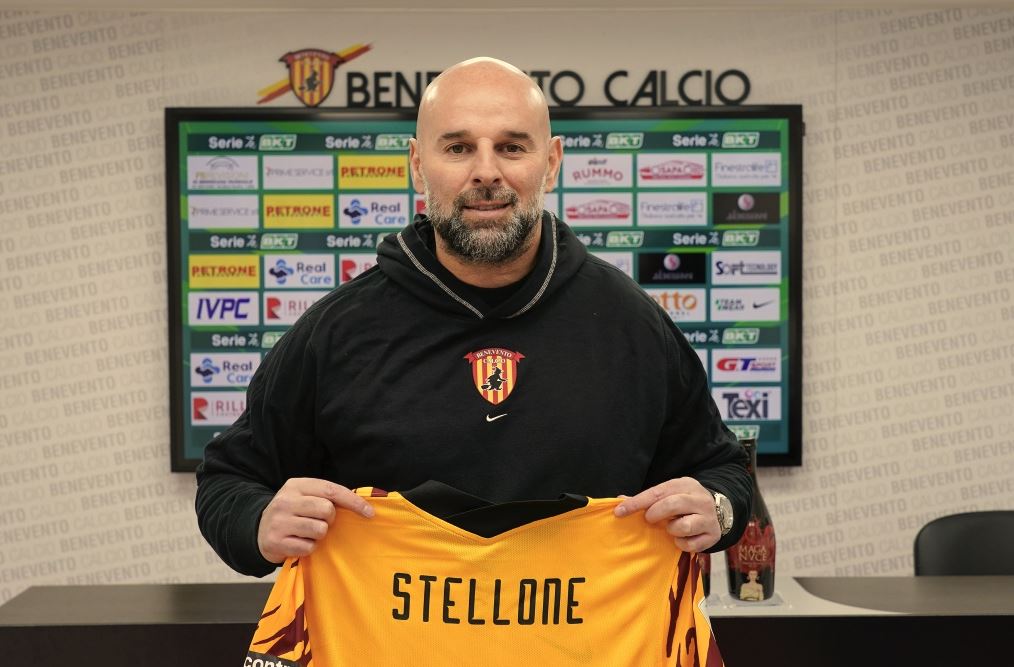 Benevento Calcio, primo allenamento con Stellone. Ecco il nuovo staff