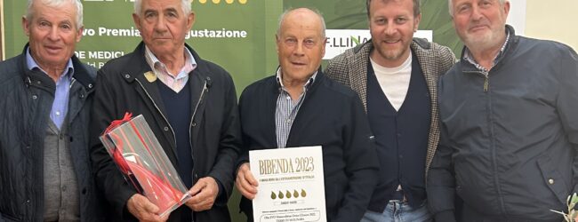 Prestigioso riconoscimento per l’olio evo di Molinara “L’Eroico”