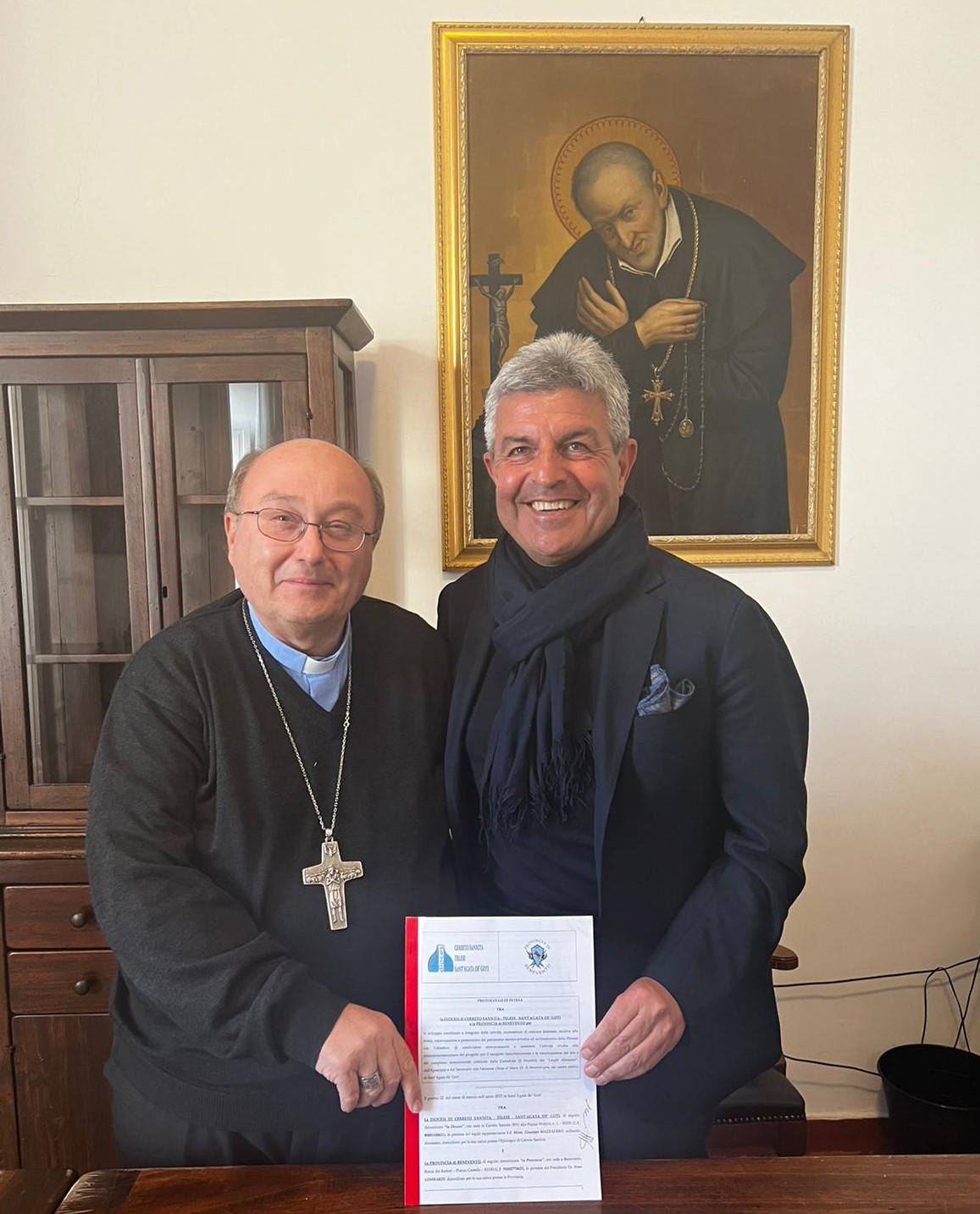 Diocesi Cerreto Sannita e Provincia di Benevento, protocollo d’intesa su tutela patrimonio storico-artistico