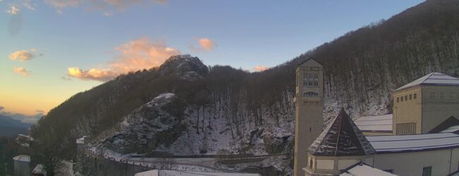 Neve e temperature sotto zero: colpo di coda dell’ inverno in Irpinia