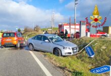 Rocca San Felice| Incidente tra due auto, conducenti trasportati in ospedale