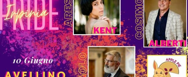 Irpinia Pride 2023, svelati i nomi della madrina e dei padrini dell’evento