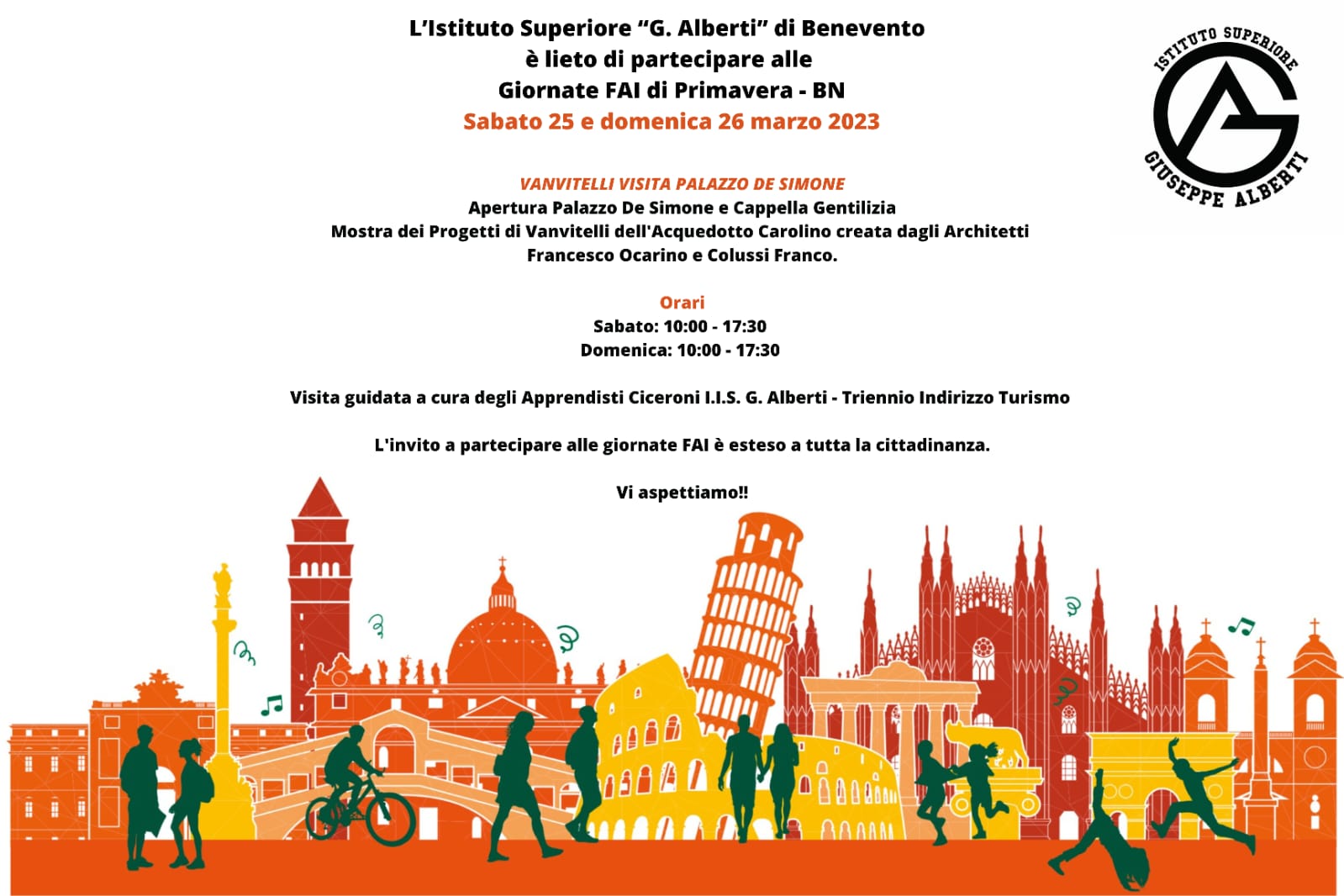 Giornate FAI di Primavera, a Palazzo De Simone con l’Istituto Alberti