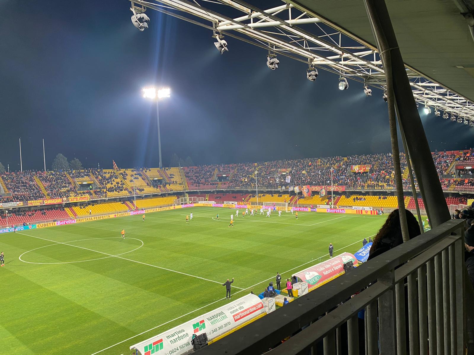 Benevento-Sudtirol: 0-2. Altro KO interno, tutto facile per la squadra di Bisoli. Nuovo passo indietro per i giallorossi