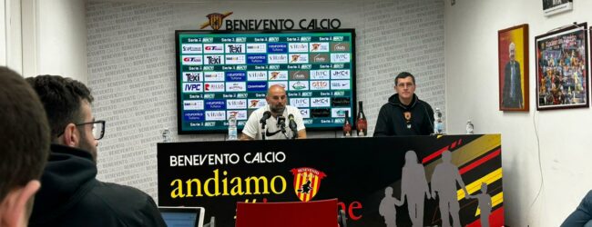Benevento, Stellone: “Pensiamo a fare punti. Importante il confronto con i tifosi. Vi svelo la formazione…”.