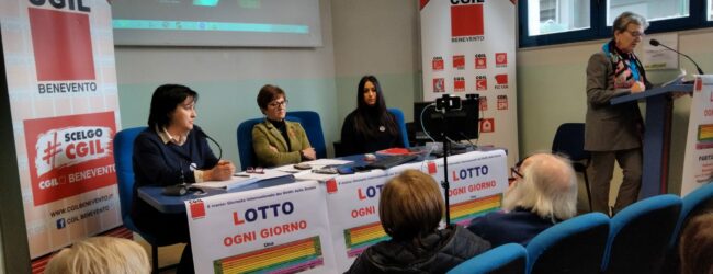 “Lotto ogni giorno”, l’otto marzo della Cgil di Benevento