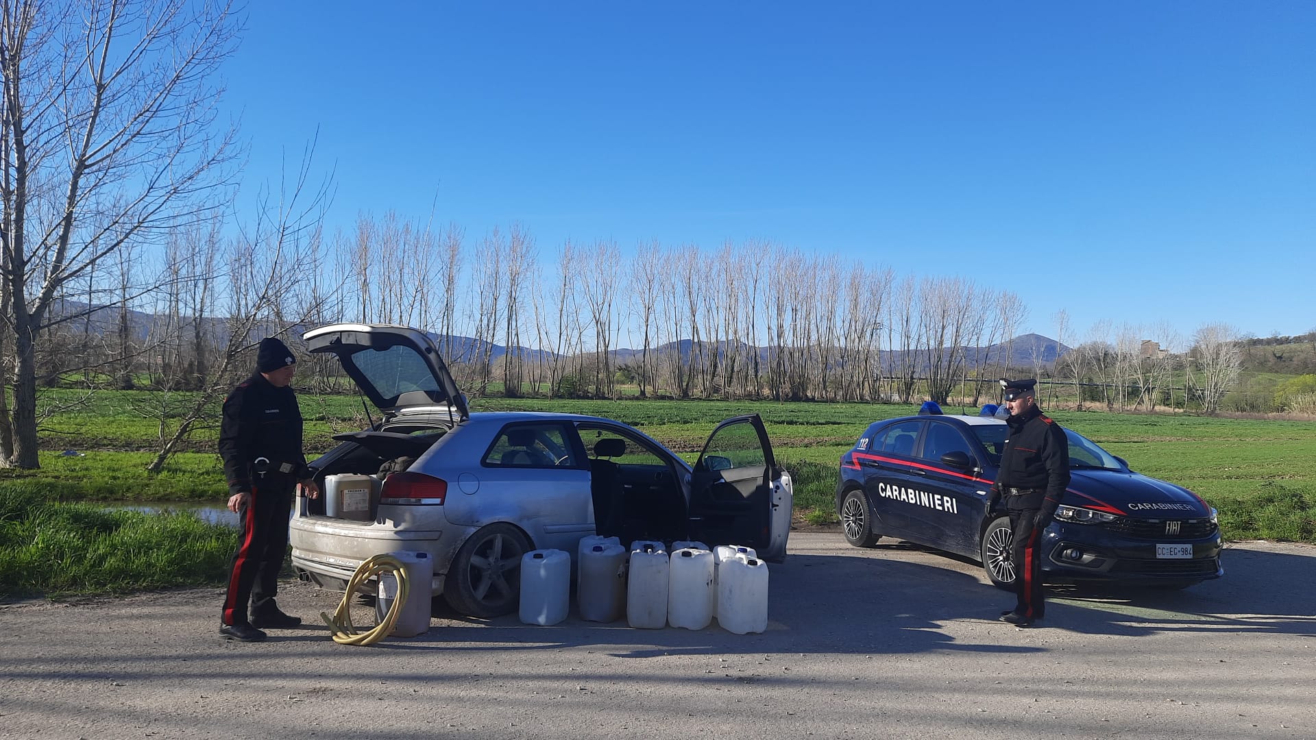 Melizzano, furto di carburante nel cantiere Alta Capacita’: caccia a tre malviventi