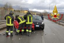 Avellino| Scontro tra due autovetture a Contrada Quattrograna, donna ferita trasportata al Moscati