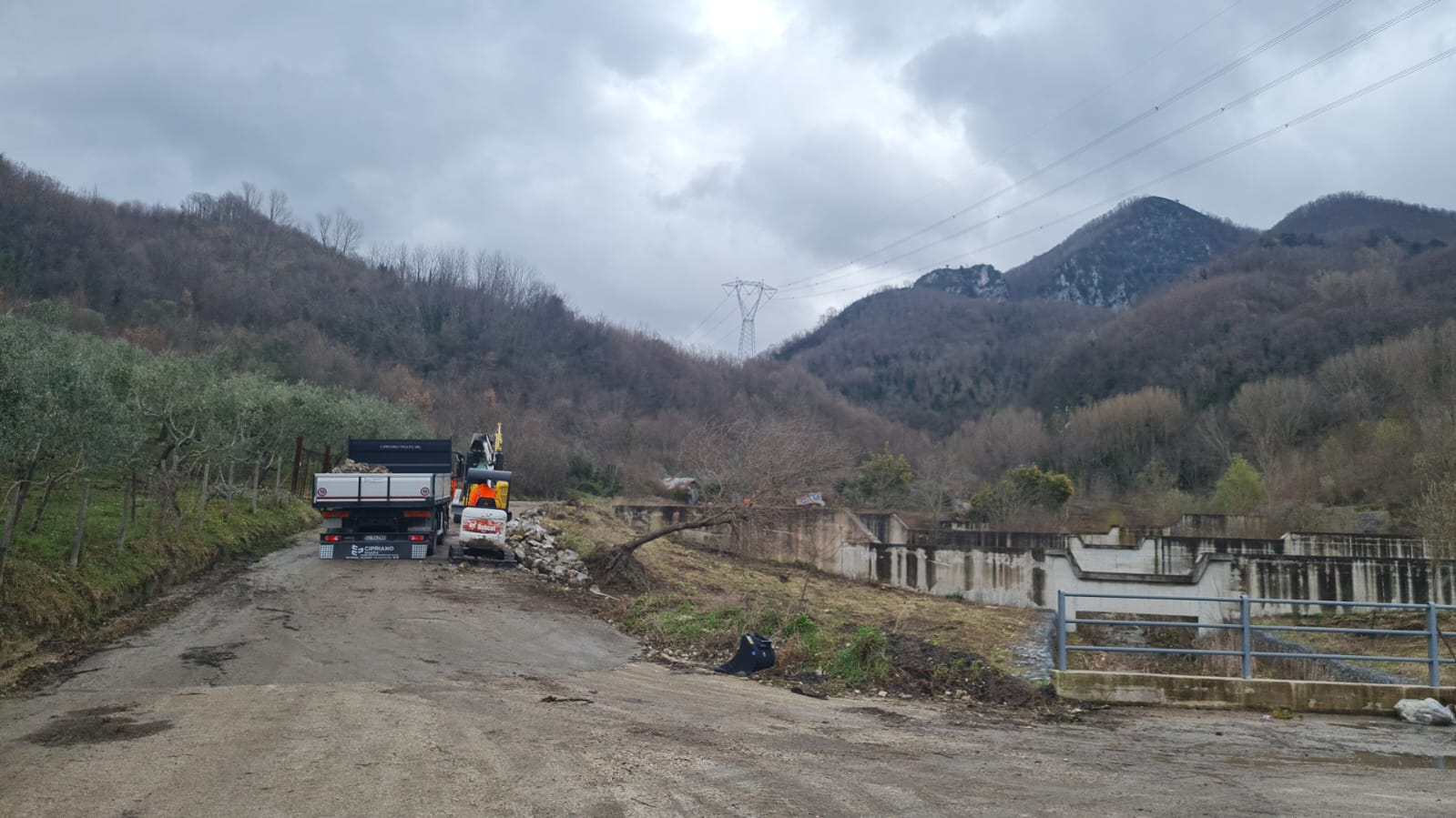 San Martino Valle Caudina|Al via i lavori di ripristino della strada comunale di Localita’ Mafariello