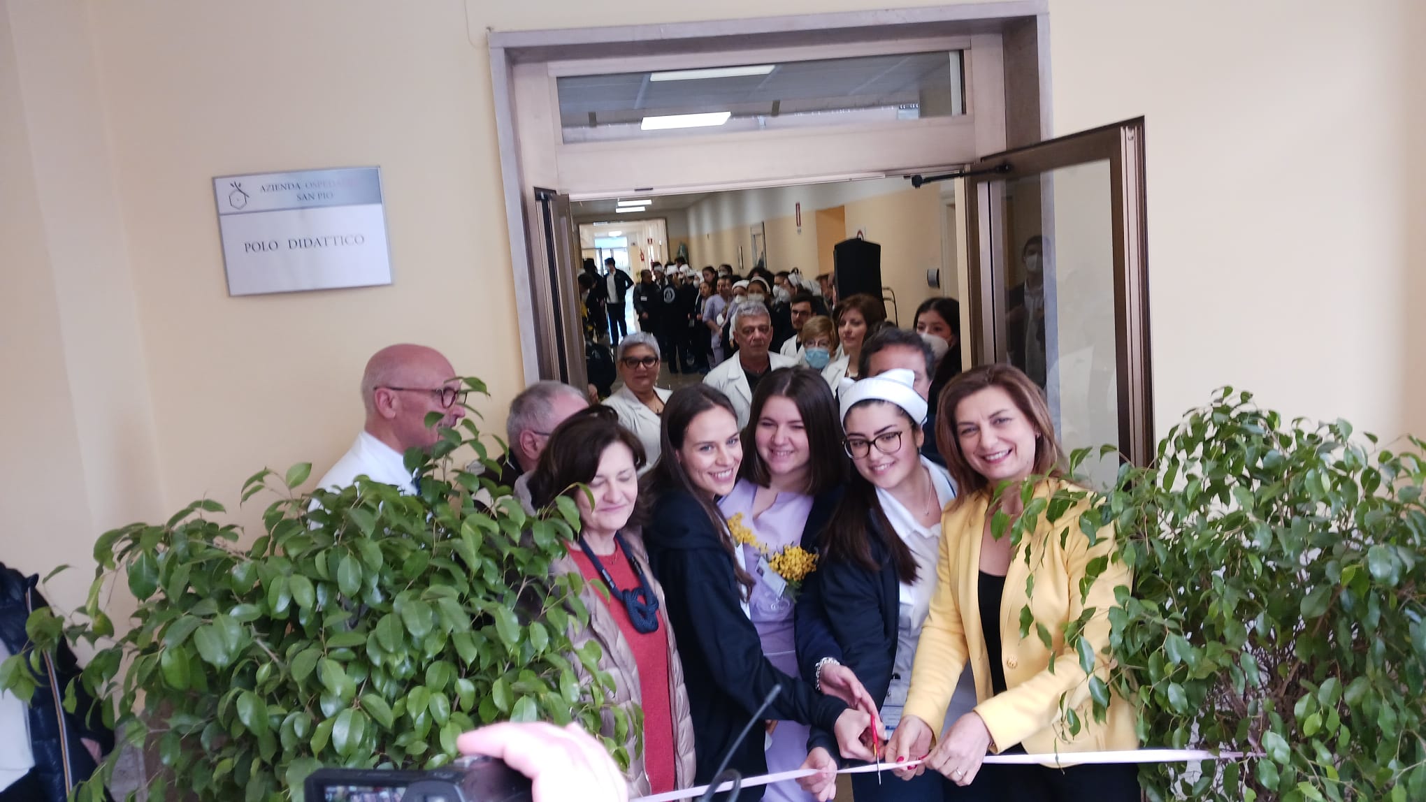 Benevento|A.O San Pio: nel giorno dedicato alla Donna taglio del nastro per il Polo Didattico