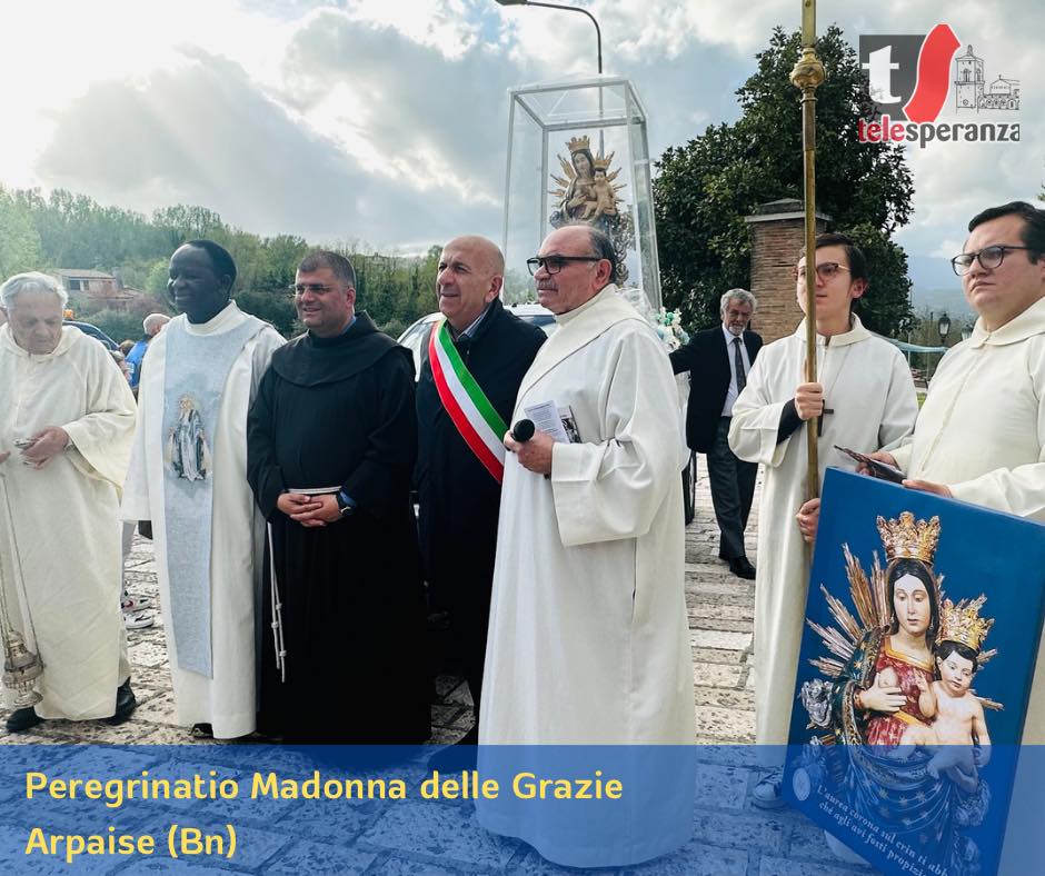 Arpaise ha accolto la Madonna delle Grazie nel Terzo Centenario dell’Incoronazione, presente nella comunità una Chiesa a lei dedicat