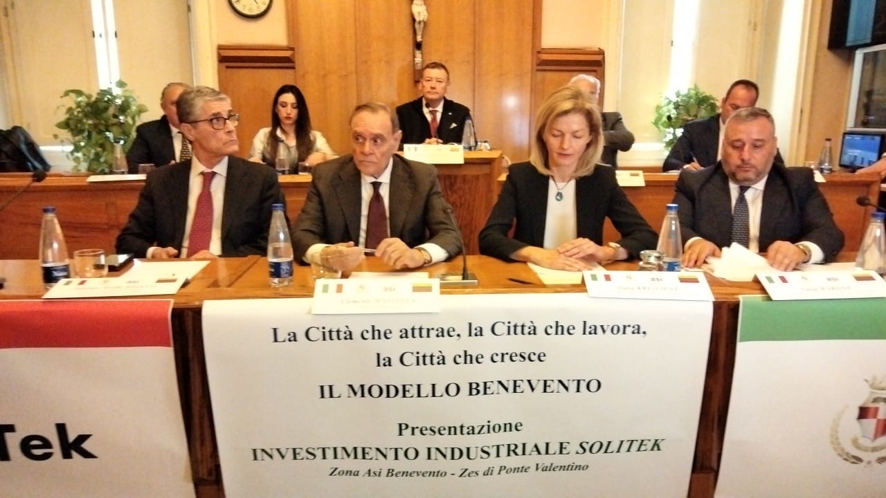 Dalla Lituania a Benevento, SoliTek si presenta: previste 320 assunzioni