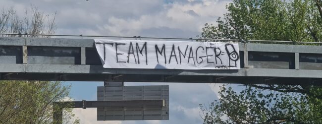 Benevento, prosegue la contestazione con il Team Manager