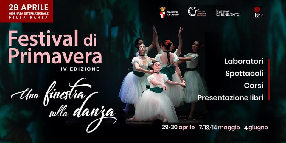 Benevento, presentata la quarta edizione del “Festival di Primavera – Una Finestra sulla Danza”