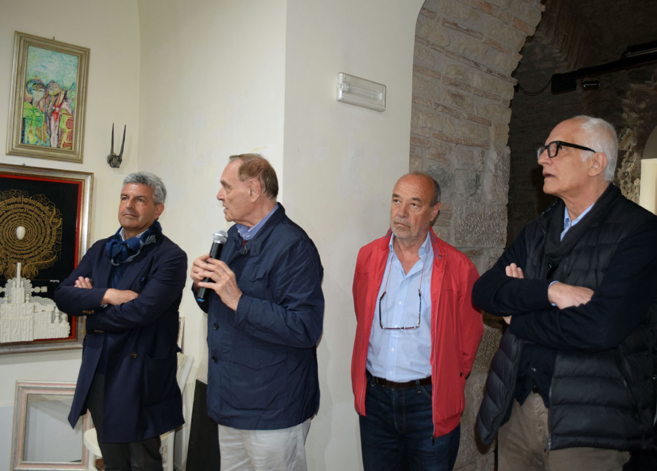 Benevento, inaugurata la mostra “Rocco alla Rocca: uno studio d’artista”
