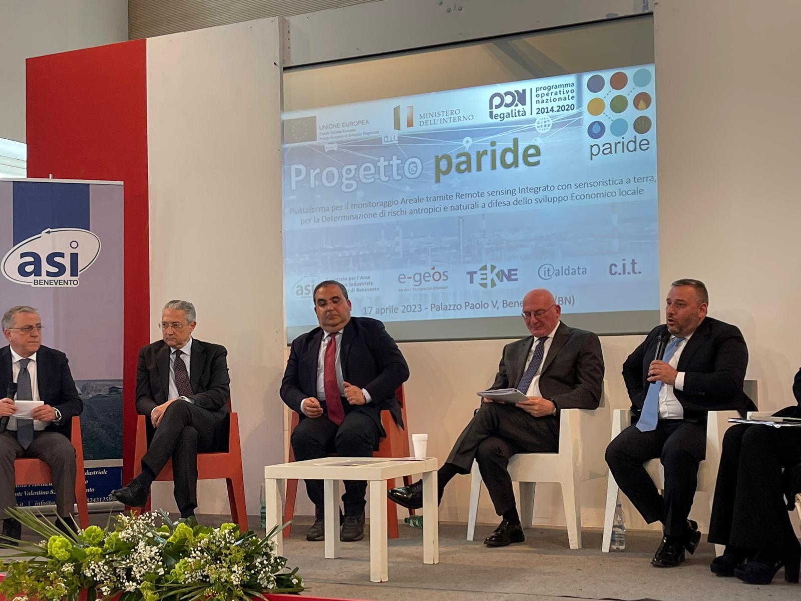 Sicurezza area industriale Ponte Valentino di Benevento, ecco ‘Paride’