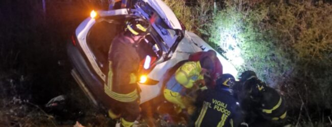 Auto si ribalta,paura sulla Tangenziale Benevento