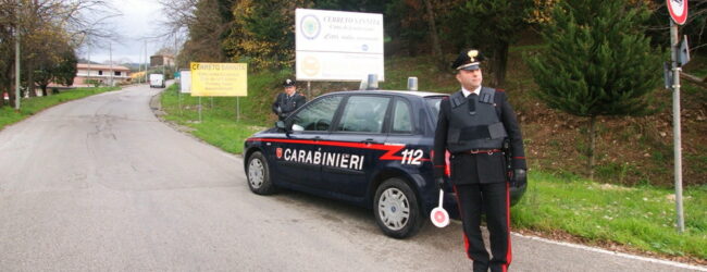 Carabinieri Cerreto Sannita, sanzioni amministrative al codice della strada e al contrasto del lavoro “nero”