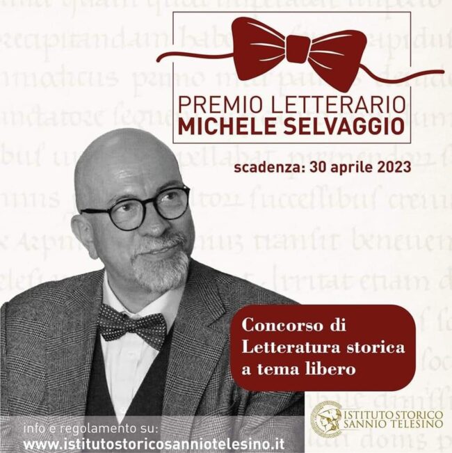 “Premio Letterario Michele Selvaggio”, il 24 giugno a Telese  la cerimonia conclusiva