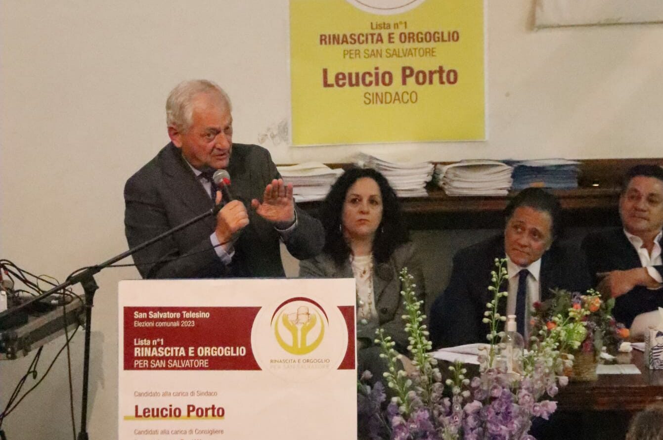 Leucio Porto: il mio stipendio di sindaco a disposizione delle famiglie di San Salvatore Telesino