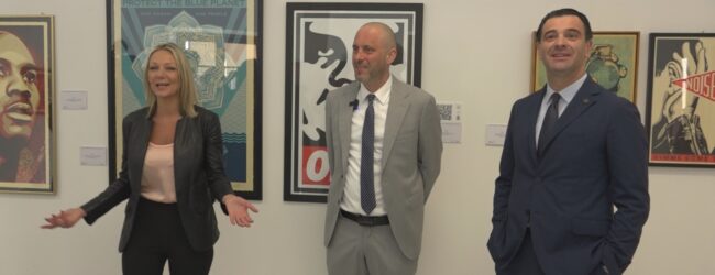 Avellino| All’Eliseo la street art di Banksy, Festa: la città entra in una nuova dimensione culturale