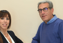 Vittoria Adorisio in campo ‘Per Ponte’ con Giuseppe Corbo sindaco