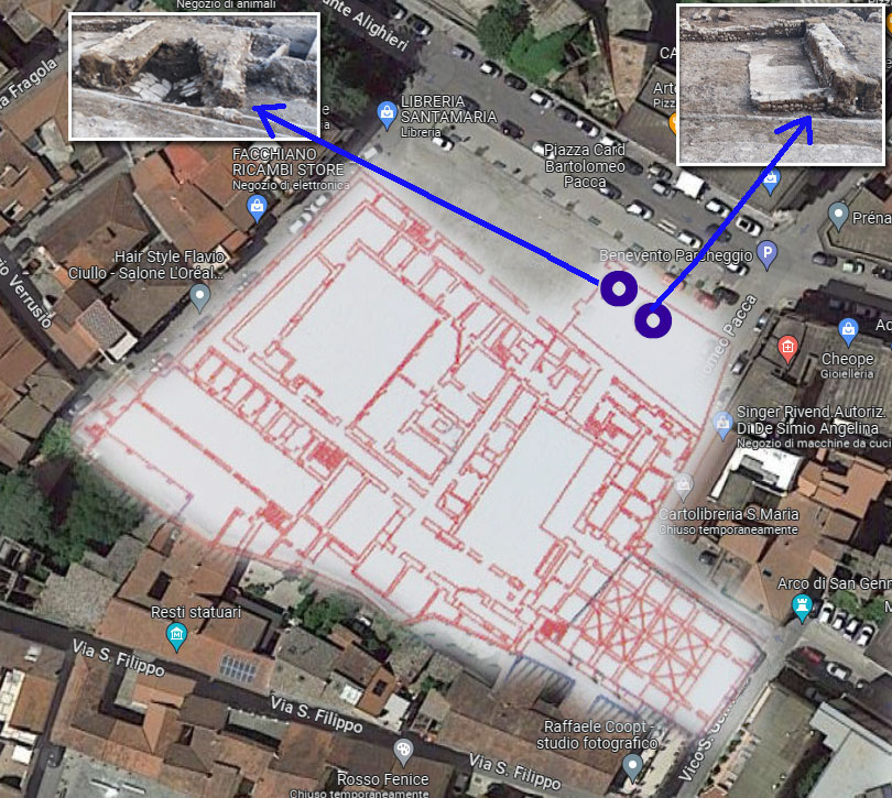 Piazza Cardinal Pacca, Altrabenevento: si scavi per accertare la presenza del tempio di Iside Pepagia