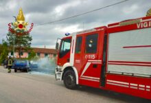 Fontanarosa| Scontro tra 2 auto: una prende fuoco, conducenti in ospedale