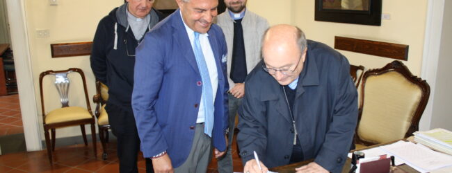 Alla Rocca dei Rettori protocollo d’intesa con Diocesi di Cerreto Sannita-Telese-Sant’Agata de’ Goti