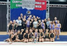 Campionati Nazionali di Ginnastica Ritmica, pioggia di medaglie per le atlete della Nigrìsoli di San Giorgio del Sannio