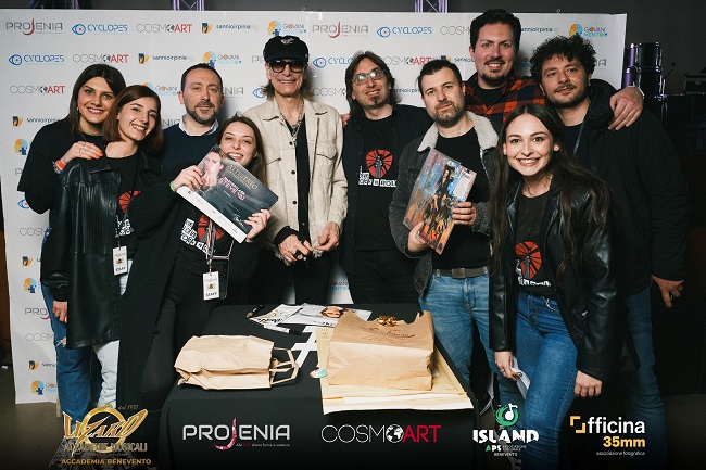 Steve Vai a Benevento: alcune immagini della masterclass