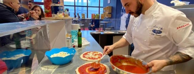 Il pizzaiolo beneventano Luca Cillo presente all’evento a Napoli “Tutto pizza”