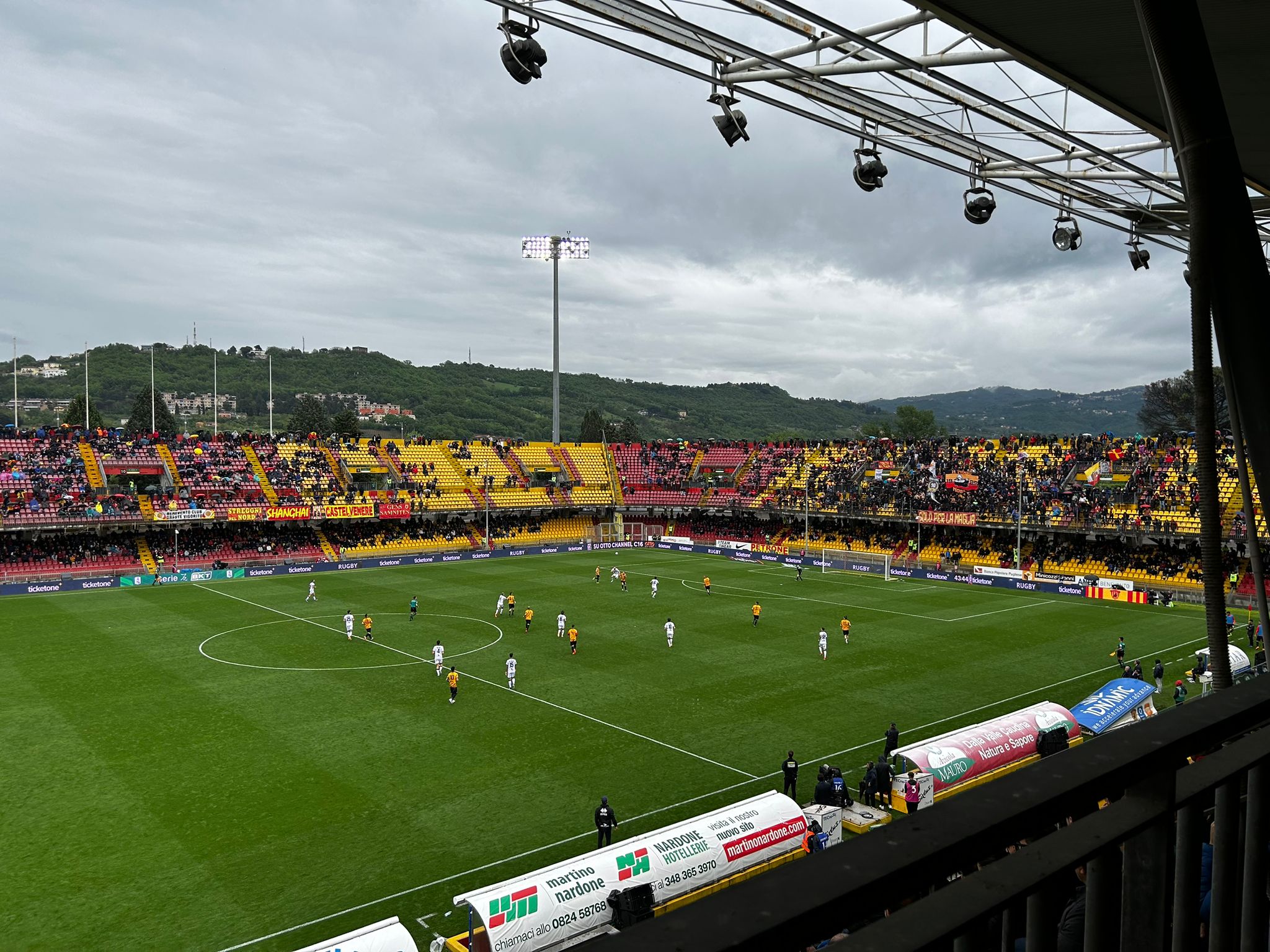 Benevento-Parma: 2-2. Pareggio di cuore in rimonta, ma non basta