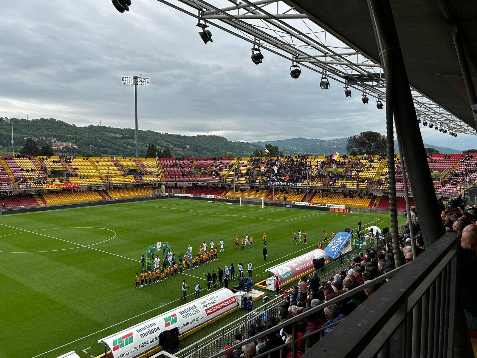 Benevento-Modena: 2-1. La Strega ritrova i 3 punti nel giorno dell’aritmetica retrocessione
