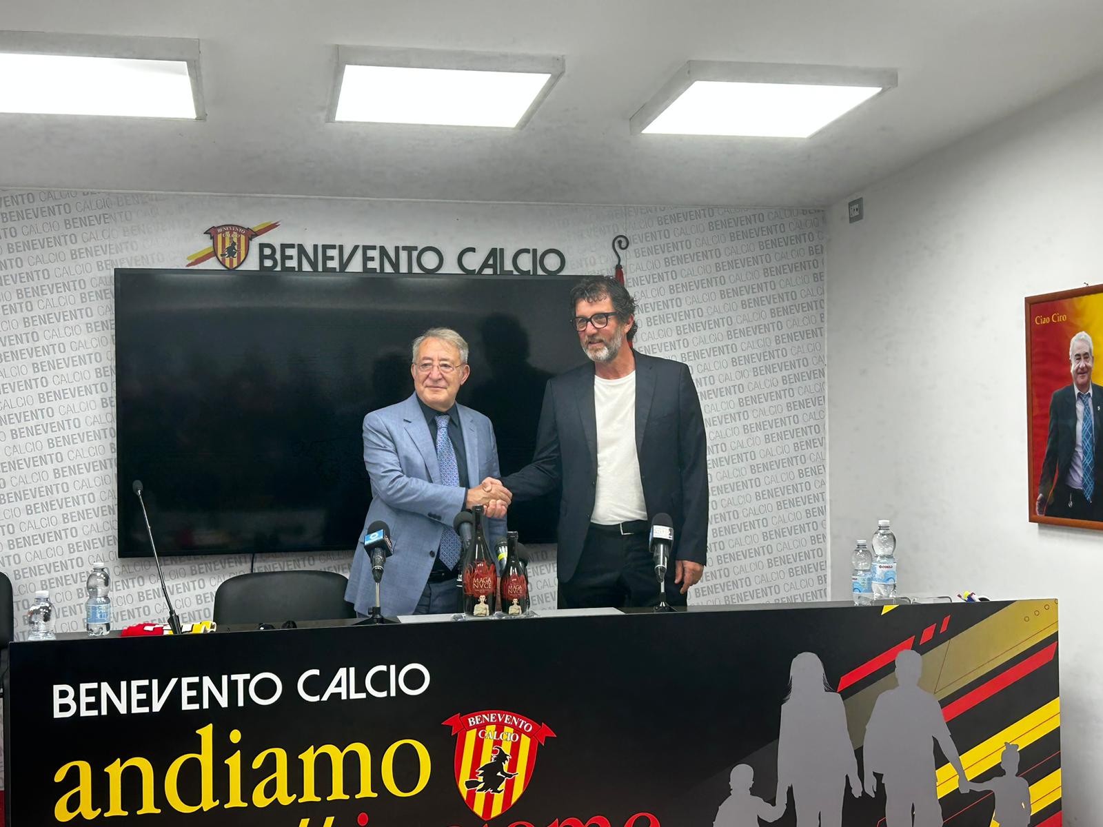 Benevento, Marcello Carli si presenta: “Strafelice di essere qui. Squadra da cambiare, vogliamo gente fresca e vogliosa”