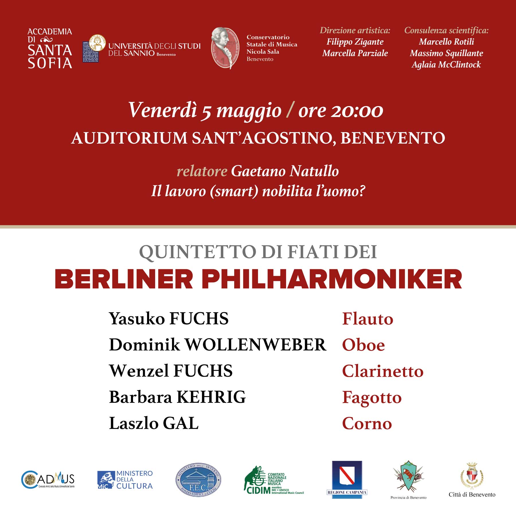 Accademia di Santa Sofia, venerdì 5 maggio tornano i “Berliner  Philharmoniker” - Lab TV Lab TV