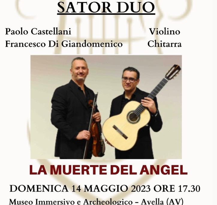 Avella| Nel Museo archeologico e immersivo il tango argentino interpretato dal “Sator Duo”