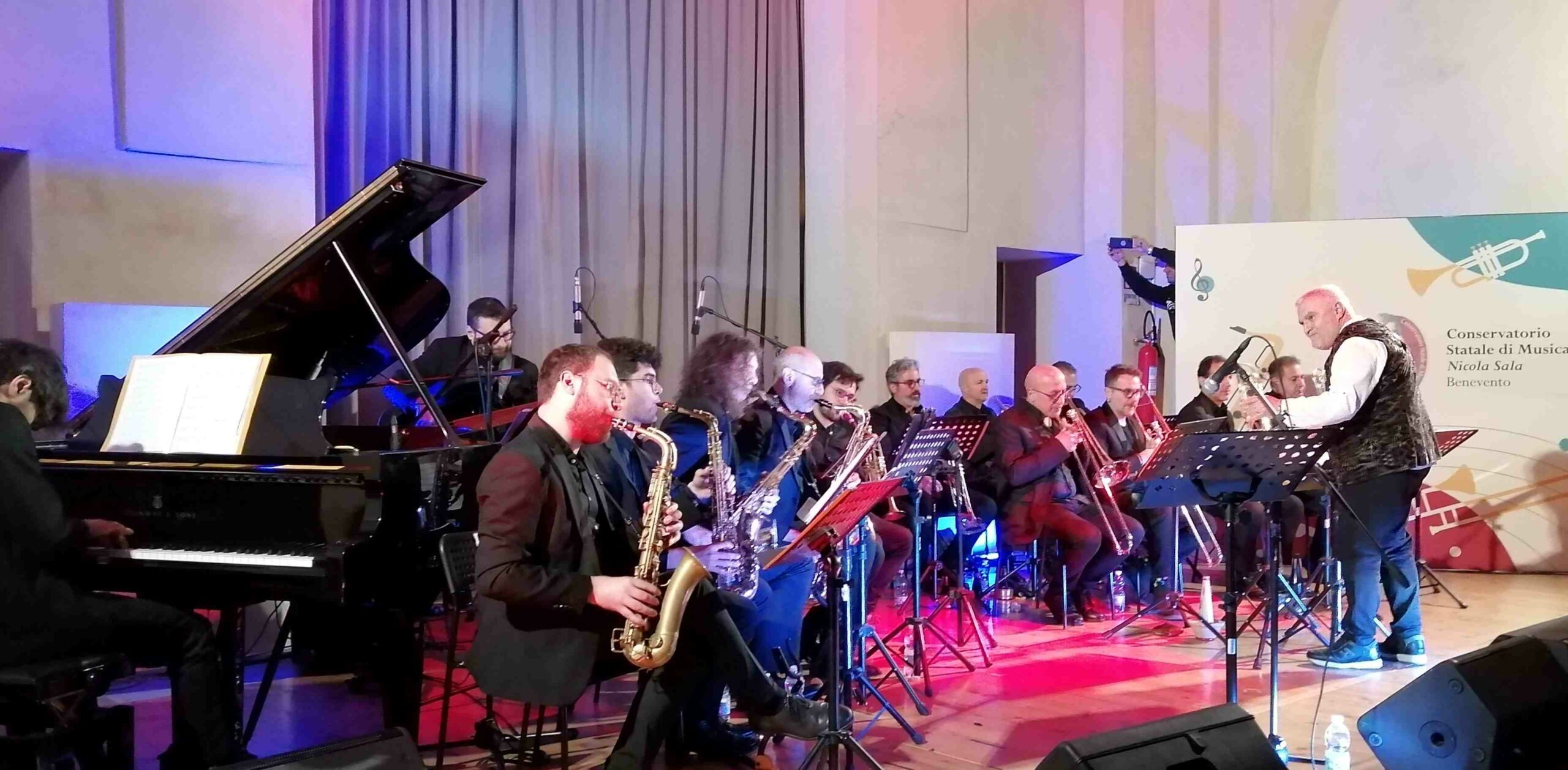Benevento, successo per il concerto “Jazz-Steps” con lo special guest Federico Califano